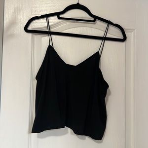 Black baggy tank top